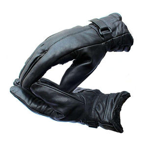 Guantes de Motocicleta de Cuero Sintético de Alta Calidad 2026 con Cierre de Botón Antideslizante y Logotipo Personalizado - Product Image 2