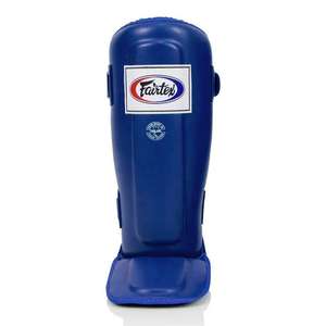 Protèges-tibias universels en cuir de vachette pour le kickboxing et la boxe avec protection professionnelle, fermeture à crochets et boucles, utilisation toutes saisons - Product Image 3