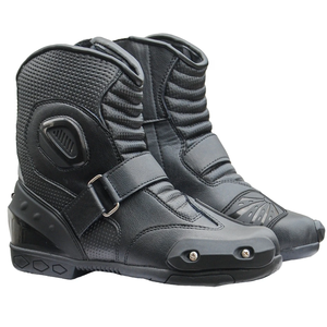 Bottes de course moto en cuir respirant sur mesure D-Ride Moto DRM-701 pour hommes - Service OEM Meilleure qualité Toutes saisons - Product Image 1