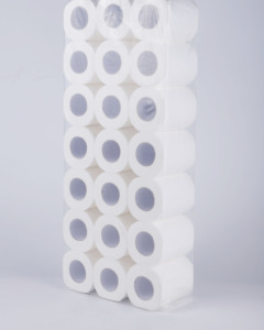 Compre rollo de papel higiénico de 3 capas en línea Venta caliente Baño de pulpa de madera virgen Uso de papel blanco Papel higiénico barato 10 rollos 120 G - Product Image 5