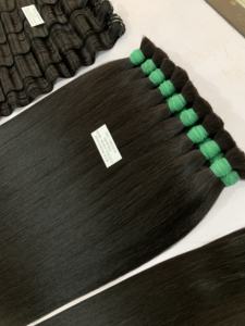 Raw vietnamita sin procesar Virgen Raw Hair Bone Straight Natural Black para venta al por mayor a granel - Product Image 4