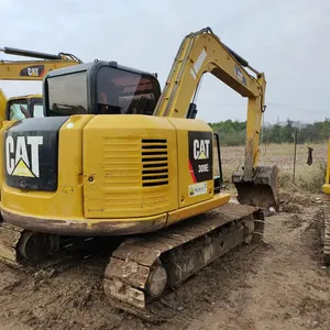 Excavateur d'occasion à vendre Machine de construction d'ingénierie d'occasion CAT308e/8 tonnes Machine de construction d'ingénierie d'occasion