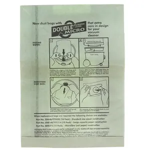 Top vente NUMATIC HENRY Hoover HVR200 désodorisants sac à poussière filtre en papier usage domestique aspirateur accessoire de rechange Pack - Product Image 3