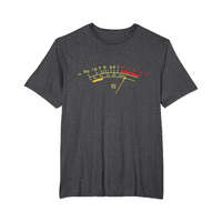 T-shirt en coton imprimé élégant pour homme, manches courtes, col rond, coupe classique, décontracté, respirant, léger, streetwear d'été, graphique