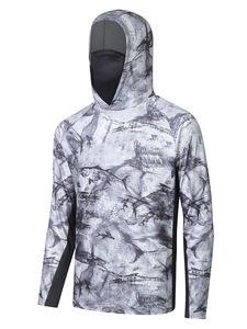 Ropa de pesca personalizada al por mayor de manga larga sublimada impresa Camo camiseta para hombres de manga larga de secado rápido camisas de pesca - Product Image 6