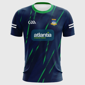 Camiseta de fútbol GAA sublimada personalizada de alto rendimiento 100% poliéster ropa de fútbol gaélico diseño sólido para jugadores en Irlanda - Product Image 1