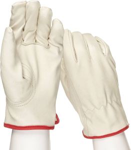 Heavy-Duty da trắng công nghiệp an toàn găng tay đôi Palm Canada rigger mô hình MJ-9754 vườn làm việc thiết bị bảo vệ - Product Image 4