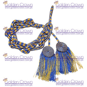 Cinturón de Sacerdote con Corona Dorada al por Mayor, Borla Plana, Borlas Religiosas, Cuerda Pectoral, Hilo de Bullion, Tamaño Personalizable - Product Image 6