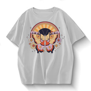 2026 Casual Plus Size Women's Oversized Cotton T-<b>Shirts</b> from Bangladesh Graphic Print Streetwear Tee OEM Manufacturer Supply - Product Image 3