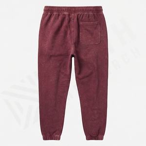 Pantalons Hip Hop épais, pantalons personnalisés, pantalons larges, pantalons de survêtement en coton, double taille, pantalons droits, pantalons de survêtement évasés pour hommes - Product Image 2