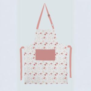 Soft Fabric Cotton <b>Cooking</b> <b>Apron</b> <b>for</b> Men & Women Adjustable Neck Strap Front Pockets <b>For</b> Daily Use - Product Image 2