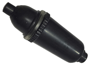 Interruttore a pulsante unipolare, nero, 250V 2A (F-Bright 1400236-N) - Product Image 1