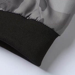 Chaqueta de bombardero de hombre personalizable ligera de invierno más vendida con tela de poliéster 100% de calidad superior - Product Image 5