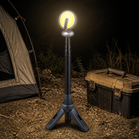 Lampe de travail pliable G11 COB avec support télescopique rechargeable