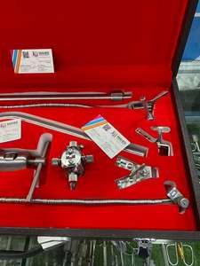 Juego Completo de Retractor Cerebral Leyla con Brazos Flexibles Ajustables y Estuche de Madera Manual Mahersi - Product Image 4