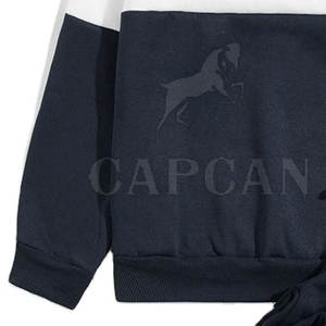 Nueva llegada de los hombres Casual Running Sweatsuit XL Fitness Sportswear Logotipo personalizado Puff Impresión Características lisas Parches Trajes de sudor - Product Image 5