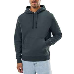Sudadera con capucha para hombre, de invierno, ecológica, de felpa 100% algodón, de 480 gramos, con impresión de logotipo personalizado del fabricante. - Product Image 5
