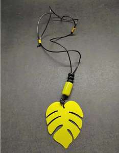 Tendance à la mode résine haut de gamme Top Design Long gland collier bohême à la main résine pendentif collier - Product Image 2