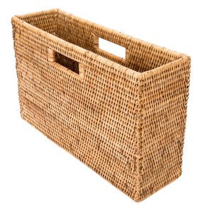 <b>Rectangular</b> Rattan Magazine <b>Basket</b> Handmade <b>Storage</b> <b>Basket</b> Wholesale eco-friendly Made in Viet Nam - Product Image 2