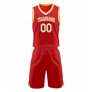 Uniforme de basket-ball respirant de haute qualité pour hommes, confortable, dernier design, vente à chaud avec des techniques imprimées à prix raisonnable - Product Image 1