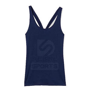 Camisetas sin Mangas Casuales de Alta Calidad para Mujer, Corte Ajustado, Tejido de Lona Personalizado en la Parte Delantera, Transpirable, Ecológico y de Secado Rápido - Product Image 6