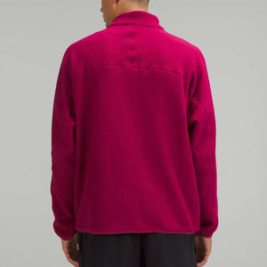 Sudadera con Cierre de Cremallera 1/4 para Hombre, Sudadera de Forro Polar con Bordado y Bolsillos, MOQ Bajo, OEM - Product Image 2