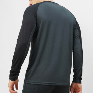 Nouveau T-shirt à manches longues raglan pour homme, printemps, logo personnalisé, T-shirt à manches longues raglan pour homme, T-shirt de baseball à manches longues raglan - Product Image 3