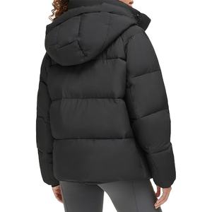Chaqueta Acolchada con Logotipo Personalizado de Alta Calidad para Mujer, Impermeable, Corta, Estilo Burbuja, Abrigo de Invierno, Ropa de Mujer Moderna 2026 - Product Image 3