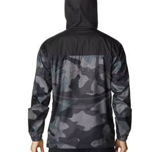 <b>Men</b> Windbreaker <b>Jacket</b> Stand Collar Hooded Water Resistant Adjustable Fit Running <b>Cycling</b> Training Daily Wear - Product Image 5