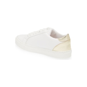 Sneaker Steve Madden Ravia Court Bianco/Argento Taglia 7 - Product Image 2