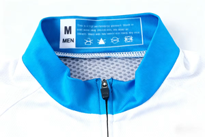 Maillot de Ciclismo con Cremallera Completa, Diseño de Malla con Patrón de Grietas, Opciones de Color Rojo y Azul, Transpirable, Absorbe la Humedad, para Ciclismo de Carretera y MTB, Rendimiento Superior - Product Image 5