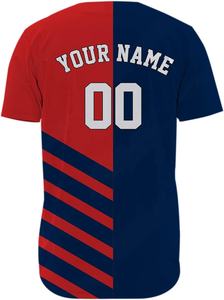 Camiseta de béisbol personalizada en blanco de poliéster sublimado puro para hombres, uniforme de softbol, camisa de softbol de entrenamiento de béisbol - Product Image 2