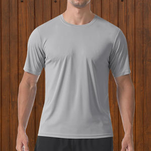 เสื้อยืดคอกลมผ้าฝ้ายคุณภาพสูง 100% เนื้อหนา ทรงโอเวอร์ไซส์ รับสกรีนลายเสื้อยืดผู้ชายตามสั่ง - Product Image 3