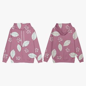 เสื้อฮู้ดสวมหัวโอเวอร์ไซส์สำหรับผู้หญิงเสื้อสเวตเตอร์พิมพ์ลายออกแบบได้ตามต้องการสำหรับฤดูใบไม้ร่วงฤดูหนาวออกกำลังกาย - Product Image 1