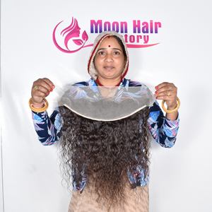 Cheveux bouclés frontaux de qualité export, nouveau produit, aspect naturel, texture bouclée lâche pour femmes, pour les fêtes, le quotidien et les salons de coiffure. - Product Image 6