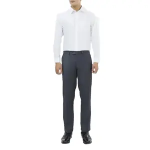 Safari Digital printing Vietnam Polyester Premium Cotton White OEM service Breathable Anti-wrinkle Solid classic mens shirt