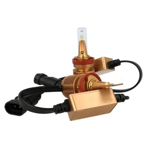 Completo Led Canbus Kit Golden Pro H8 H11 H9 25W 12V 4000 lm Super sottile facile da installare ventola di raffreddamento-auto e moto/ - Product Image 2