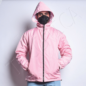 Nouvelle veste coupe-vent unisexe en softshell réfléchissant, imperméable, légère, respirante, avec fermeture éclair intégrale, design rétro, personnalisable - Product Image 1
