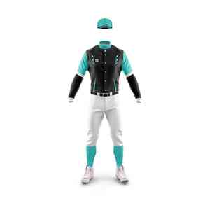 Fournisseur en gros d'uniformes de baseball personnalisés sublimés de pantalons en jersey d'équipe vêtements de sport professionnels à la mode pour jeunes adultes - Product Image 5