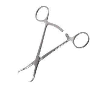 Meilleures pinces de réduction manuelle pour la répositionnement osseux de qualité chirurgicale 13 cm en acier inoxydable certifiées CE SurgiRight - Product Image 6