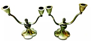 เชิงเทียนอลูมิเนียมตกแต่งสูงสำหรับงานคริสต์มาสการตกแต่งภายในบ้านแฮนด์เมดเป็นมิตรกับสิ่งแวดล้อมทนทาน - Product Image 3