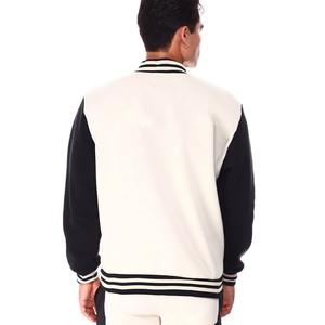Veste en laine et cuir de qualité supérieure, veste de basket-ball unisexe, veste varsity vintage pour homme, best-seller, ample - Product Image 3