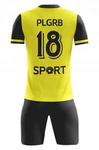 Uniformes de fútbol para equipos OEM Conjunto de camisetas y pantalones cortos de fútbol Kits de ropa deportiva de diseño personalizado para hombres Mujeres Proveedor juvenil - Product Image 5