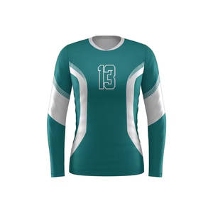 Camiseta de Voleibol Unisex de Último Diseño - Color y Logotipo Personalizados, Alta Calidad, 100% Poliéster (180g), Tallas XS-4XL - Product Image 2