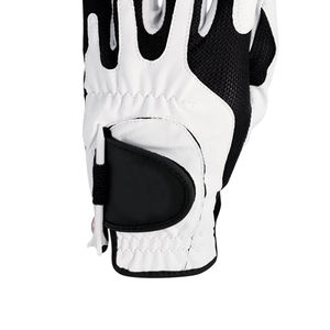 Gants de golf professionnels en cuir Cabretta blanc Tissu respirant Logo personnalisé Matériau souple Gants de golf en peau de mouton durables - Product Image 3