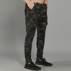 Los mejores Pantalones estampados de camuflaje de cintura alta para hombre Nuevo artículo Jeans rectos estilo bajo precio al por mayor introducido en el mercado - Product Image 2