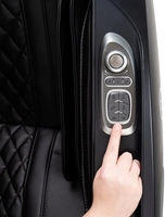 Fauteuil de massage pour tout le corps, fauteuils de massage à gravité zéro, inclinable avec rouleaux fixes, modes automatiques, airbag, chauffage du dos et de la taille, Bluetooth