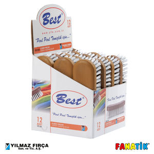 Brosse de nettoyage de vêtements à poils doux et durables, forme solide avec boîte de présentation à couvercle rigide pour la vente en gros et l'évaluation domestique - Product Image 3