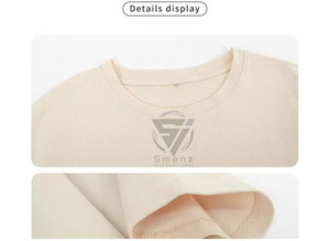 Ensemble deux pièces décontracté d'été en satin respirant brodé, t-shirt et short amples personnalisés pour homme - Product Image 6