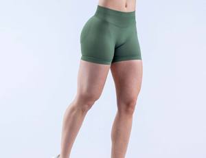 Shorts de sport pour femmes de haute qualité, respirants, en spandex, pour l'entraînement, le yoga, la course à pied, séchage rapide, fermeture à cordon, personnalisable - Product Image 4